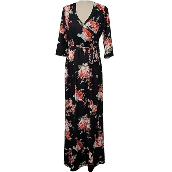 Floral Maxi Dress - Picture 1 of 4